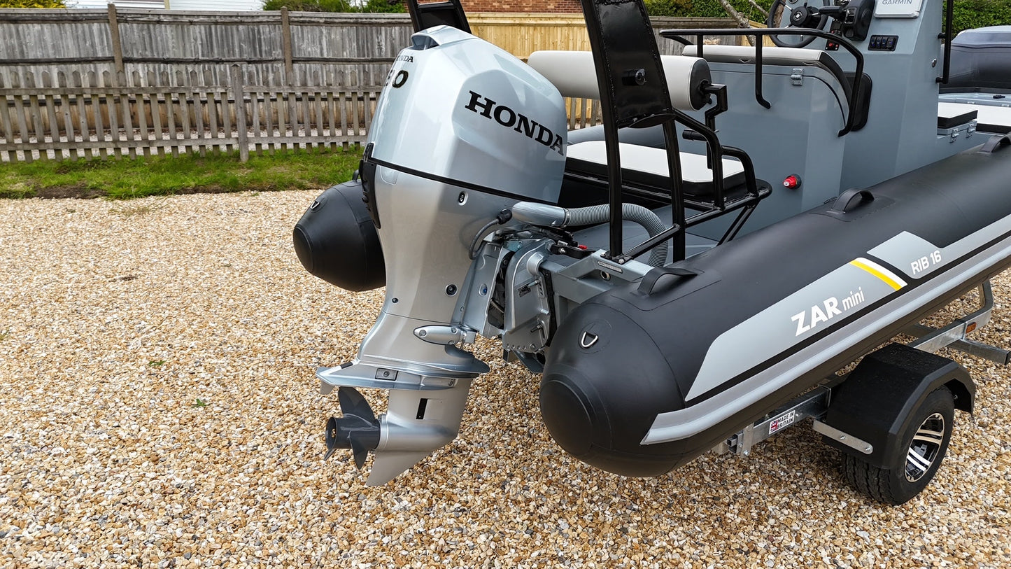 ZAR mini RIB PRO 16 5.0m Family RIB + Honda Outboard - BOATSMART