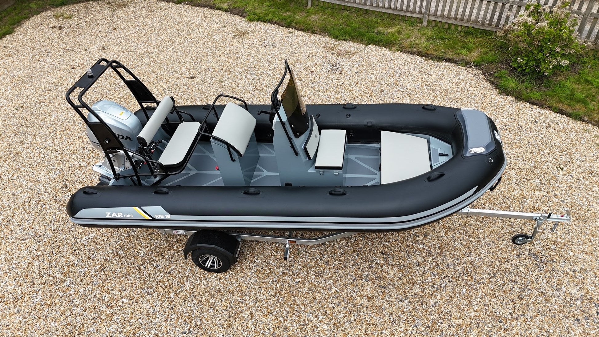 ZAR mini RIB PRO 16 5.0m Family RIB + Honda Outboard - BOATSMART