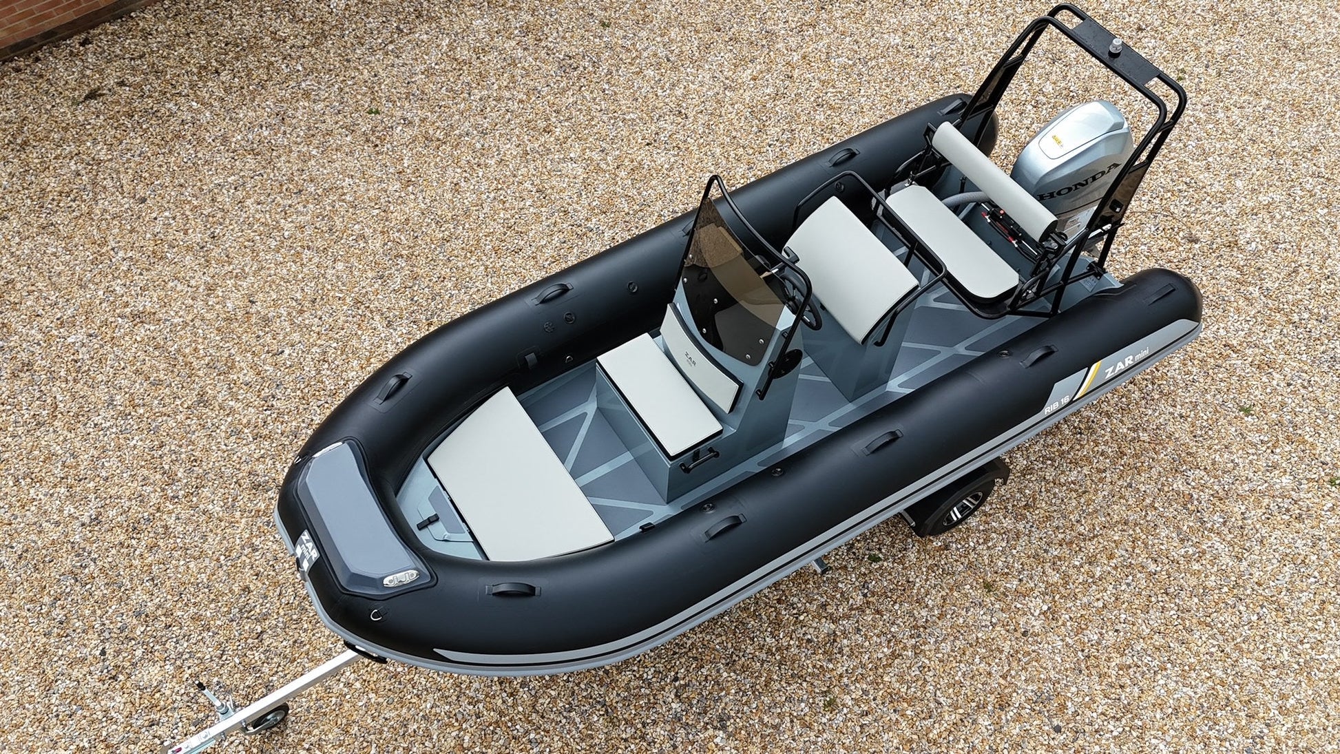 ZAR mini RIB PRO 16 5.0m Family RIB + Honda Outboard - BOATSMART