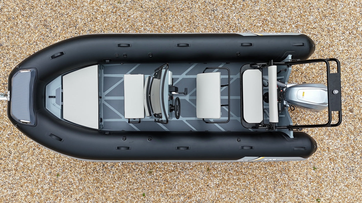 ZAR mini RIB PRO 16 5.0m Family RIB + Honda Outboard - BOATSMART
