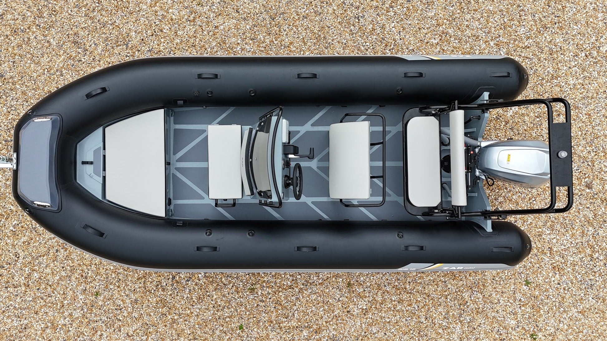 ZAR mini RIB PRO 16 5.0m Family RIB + Honda Outboard - BOATSMART